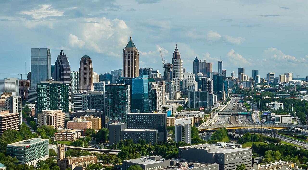 Atlanta, Georgia, community view accompanying the local property-loss and restoration guide