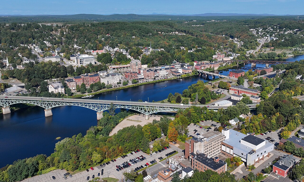 Augusta, Maine, community view accompanying the local property-loss and restoration guide