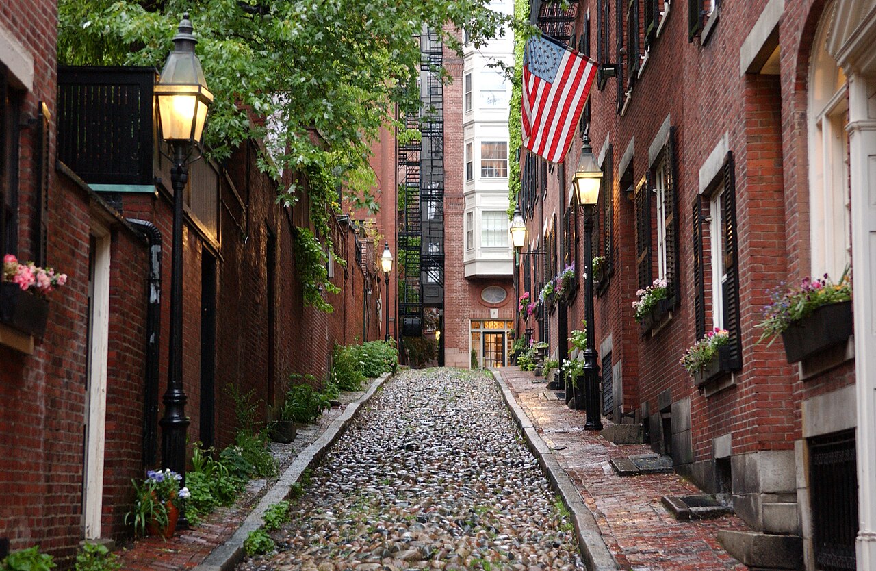 Boston, Massachusetts, community view accompanying the local property-loss and restoration guide