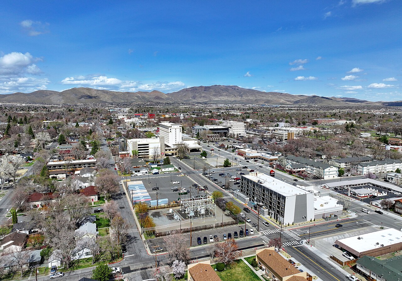 Carson City, Nevada, community view accompanying the local property-loss and restoration guide