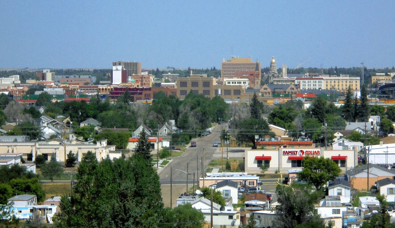 Cheyenne, Wyoming, community view accompanying the local property-loss and restoration guide