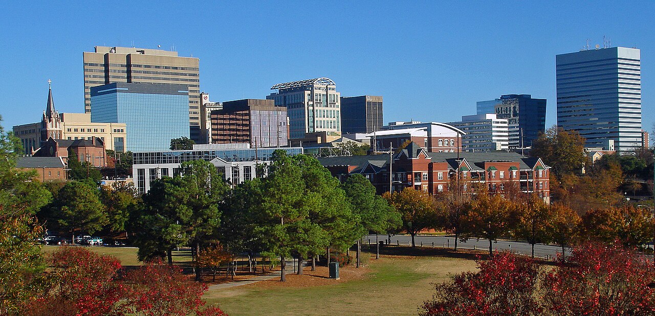Columbia, South Carolina, community view accompanying the local property-loss and restoration guide