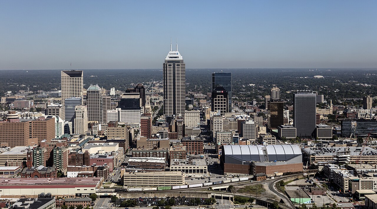 Indianapolis, Indiana, community view accompanying the local property-loss and restoration guide