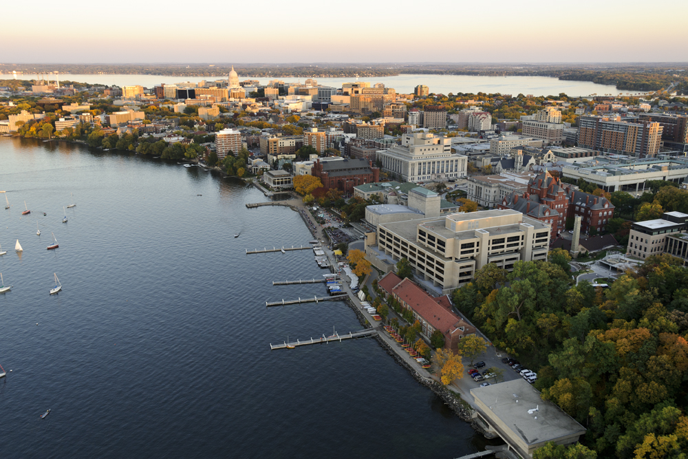 Madison, Wisconsin, community view accompanying the local property-loss and restoration guide