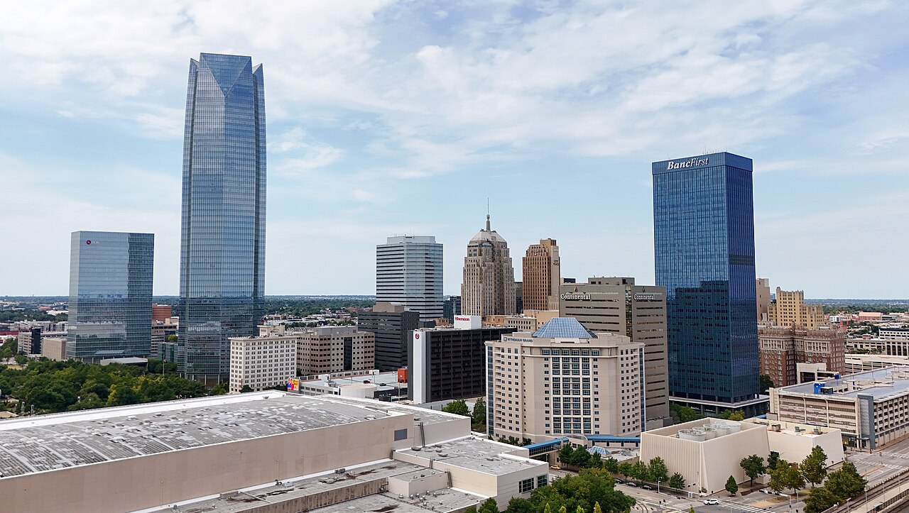Oklahoma City, Oklahoma, community view accompanying the local property-loss and restoration guide