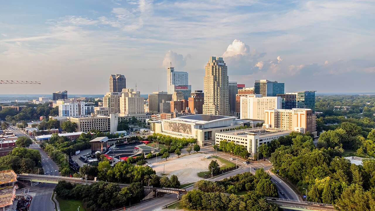 Raleigh, North Carolina, community view accompanying the local property-loss and restoration guide