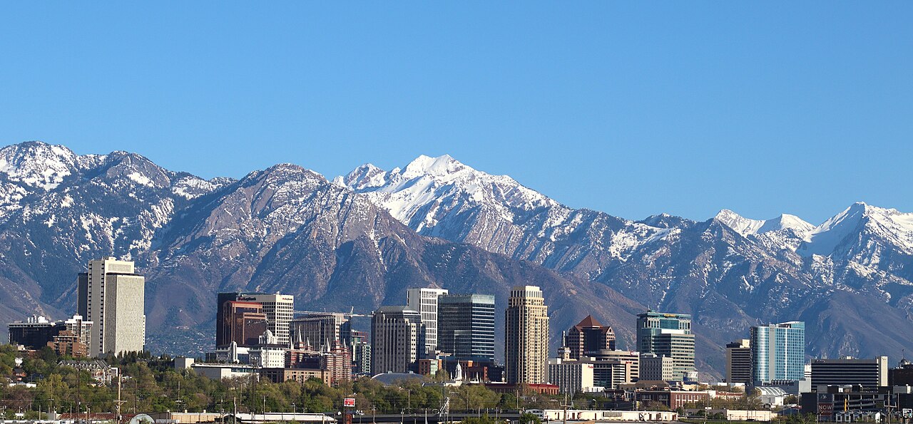 Salt Lake City, Utah, community view accompanying the local property-loss and restoration guide