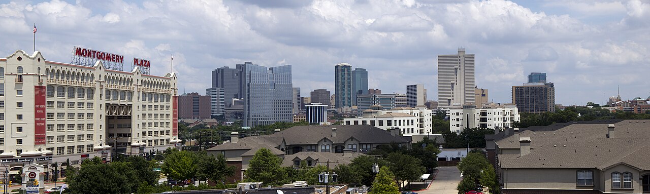 Fort Worth skyline, Texas